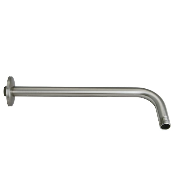 Claremont Raindrop Shower Arm, Brushed Nickel